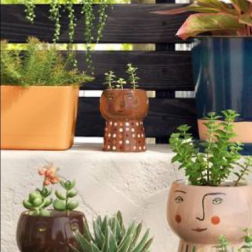 NWT Outdoor Ceramic Family Planter - Opalhouse
